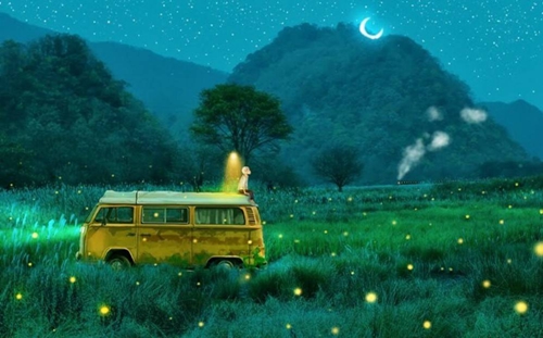 歌词里面有一句半山腰